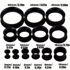 Silicone Ear Expanders Unisex, 1 Pair