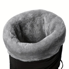 Non Slip Fur Lined Thigh High Snow Boots