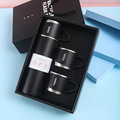 500ml Stainless Steel Insulation Water Cup Double Layered Leakproof Bottle