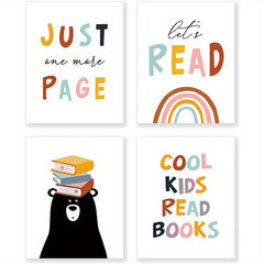 4 Bear Reader Artwork Students - Brighten Your Classroom!