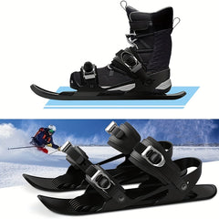 Mini Ski Skates Sled Snow Equipment Ski Boots Mini Ski Boards