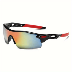 Men's Colorful Sunglasses for Outdoor Cycling PC Sports Glasses