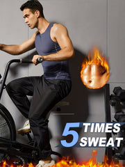 Men's Sauna Sweat Pants for Weight Loss and Comfort