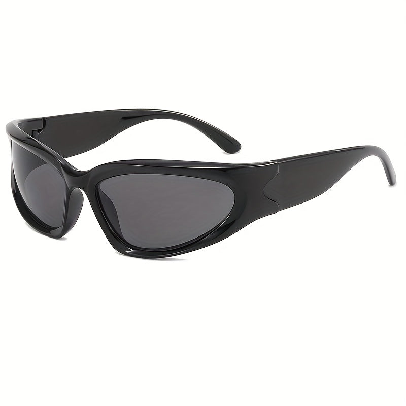 Men's Cycling Polarized Sunglasses Punk Style Small Frame Shades