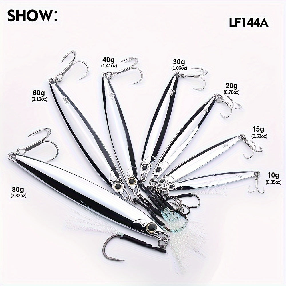 Proberos 1pc Metal Jig Fishing Lure for Saltwater