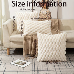 Square Cushion Cover Zipper Single Sided Printed Pillowcase Home Decor