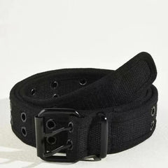 Studded Nylon Double Pin Belt for Coats & Pants
