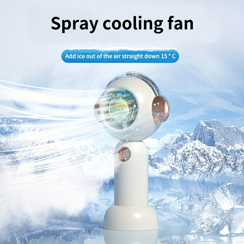 USB Rechargeable Handheld Small Fan Spray Cold Fan