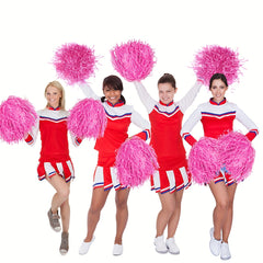 Cheerleading Pom Poms Sports Team Football Basketball 4pcs set