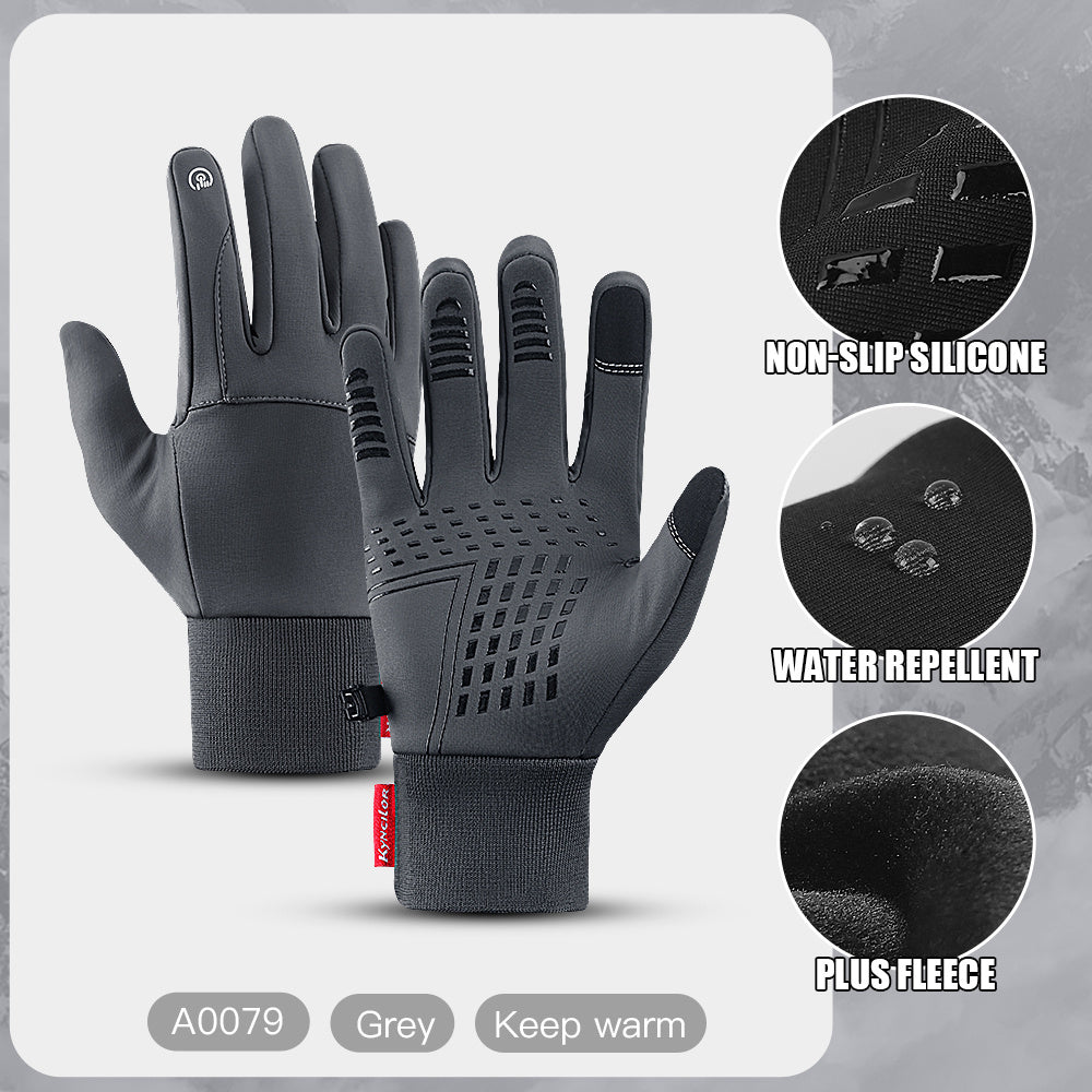 Warm Windproof Touch Screen Gloves For Cycling Driving