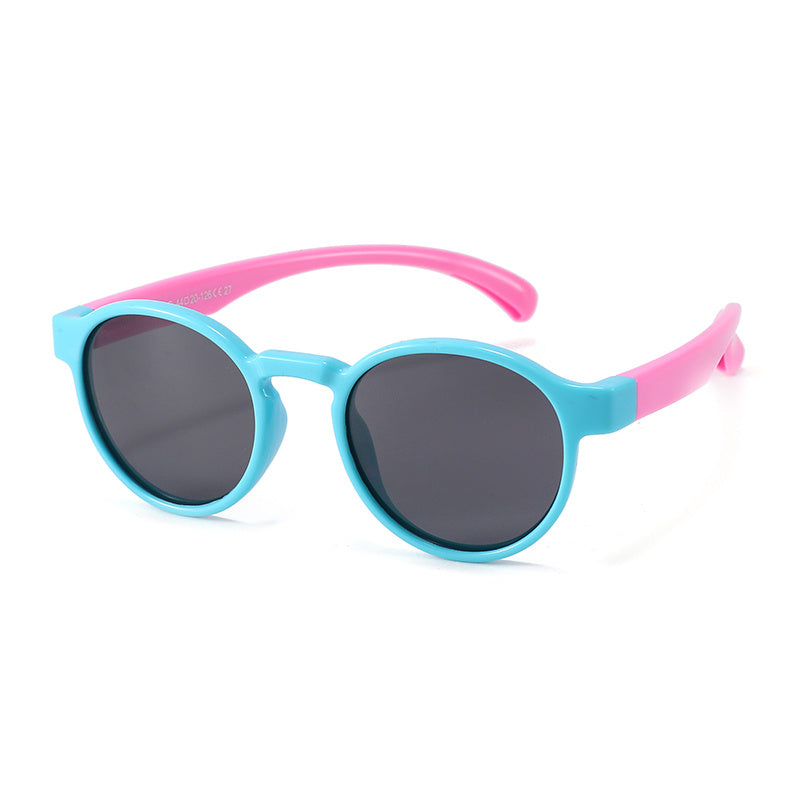 Trendy Round Frame Sunglasses for Girls