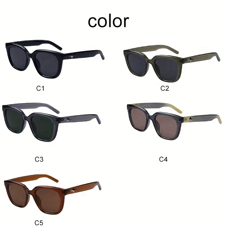 Men's Large Frame UV Protection Sunglasses Outdoor PC Lenses with Box
