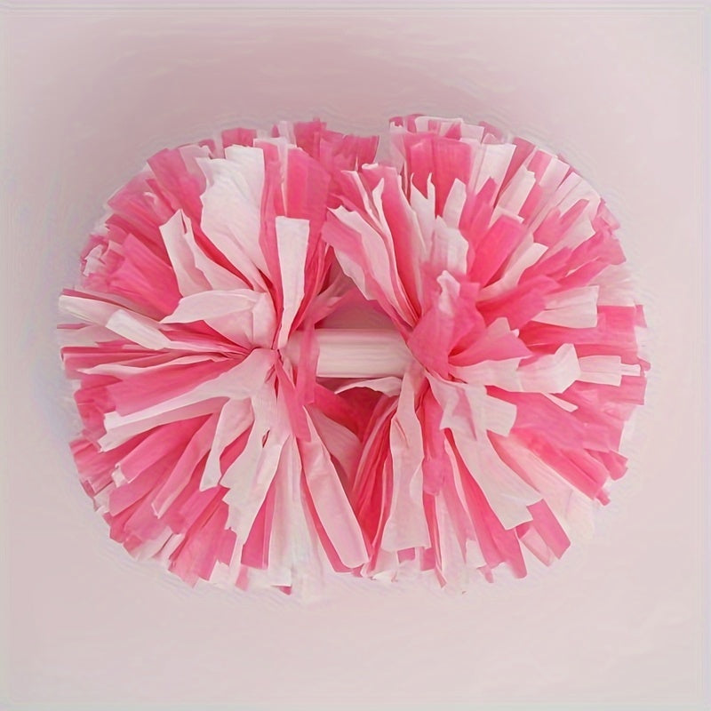 2pcs Cheering Poms Cheerer Pom Poms Dancing Supplies