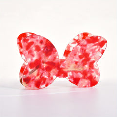 Sparkly Gradient Bow Knot Hair Claw for Women Girls