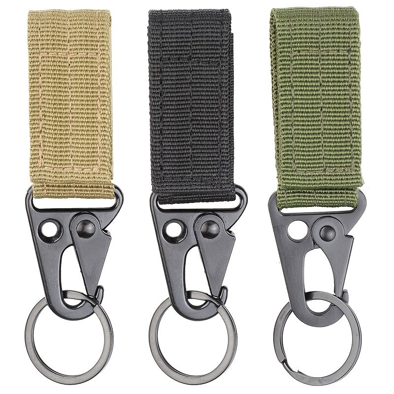 Nylon Carabiner Keychain for Outdoor Sports