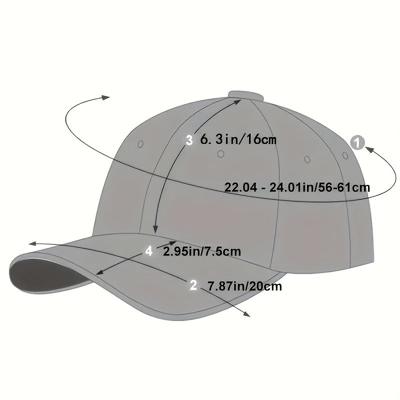 Colorful Letter Graffiti Baseball Cap Adjustable Couple Sun Hat & Dad Hats