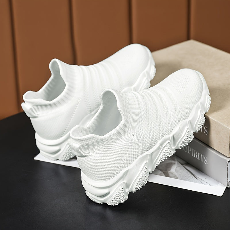 Boy's Slip On Sock Shoes Breathable Knit Sneakers