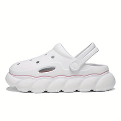 Women's Platform Clogs Hollow Out Adjustable Strap Sandals