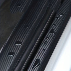 3D Carbon Fiber Car Stickers Scratch-Blocking Waterproof Decals