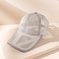 Adjustable Mesh Baseball Cap for Outdoor Sports