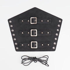 Leather Armguard Medieval Buckle Arm Protector Cosplay Props