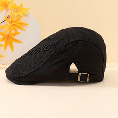 Breathable Summer Adjustable Beret Cap Newsboy Cap For Men Women