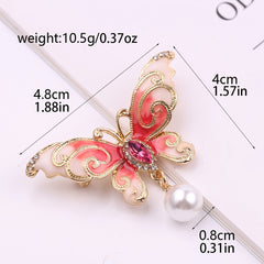 Butterfly Beads Brooch Backpack Pins