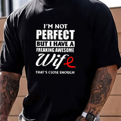 Men's Graphic Crew Neck T shirt, Casual Comfy Tee, Summer Men's Clothing