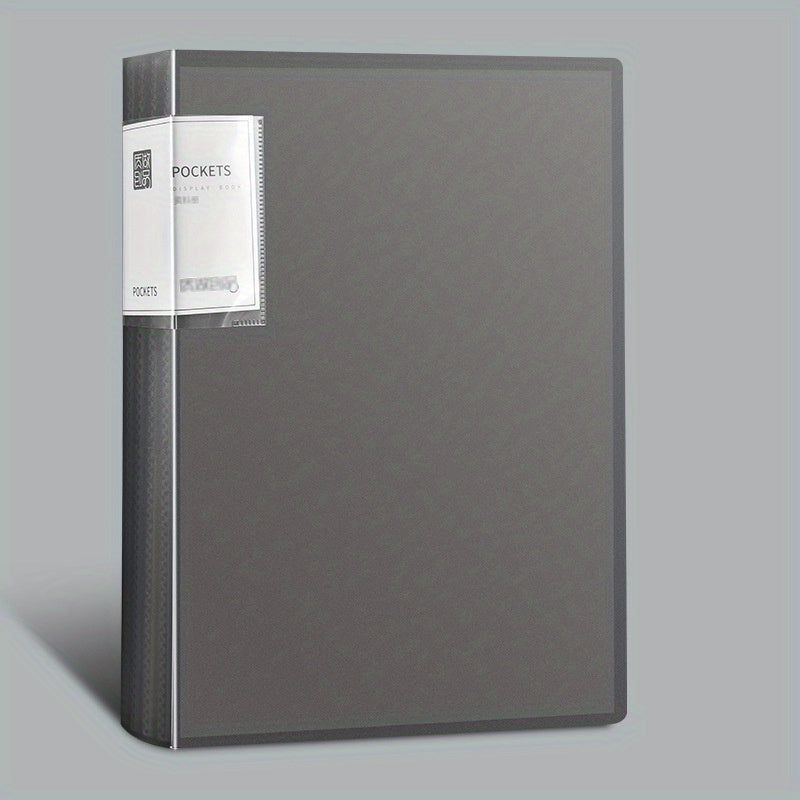 A4 Size File Storage Book Large Capacity 60 Pieces