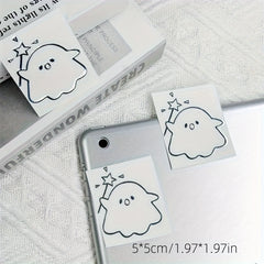 Cute Bear Luggage Sticker - Single Use Decal for Devices & Suitcases
