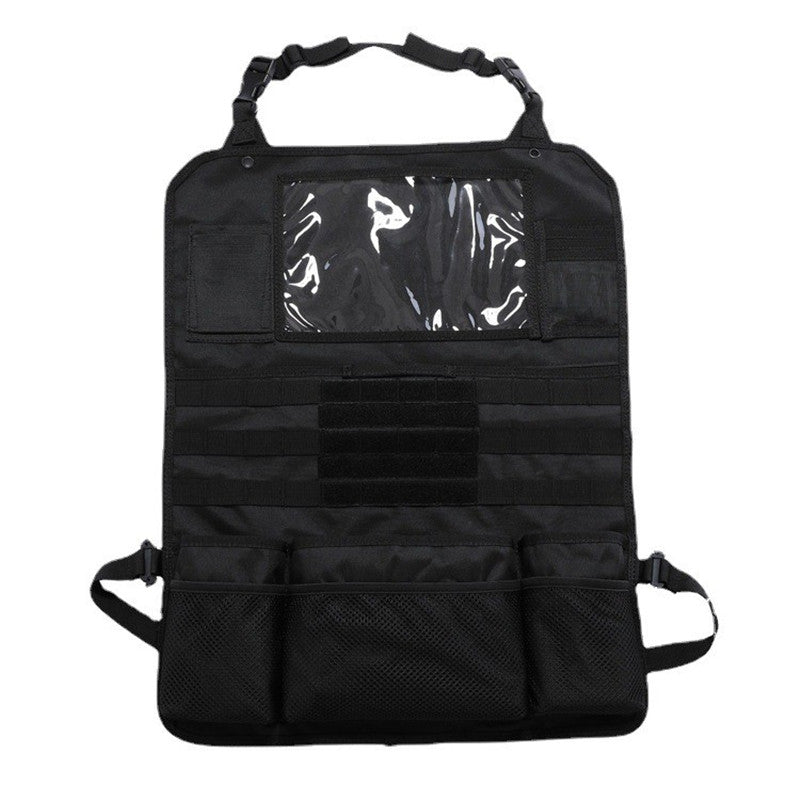 Car Truck Seat Back Organizer MOLLE Cover Storage Bag
