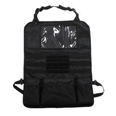 Car Truck Seat Back Organizer MOLLE Cover Storage Bag