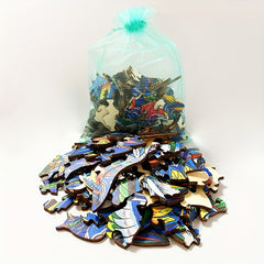 Animal Shaped Wooden Jigsaw Puzzle Toy for Adults
