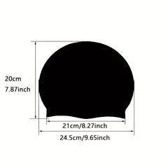Silicone Swimming Cap for Men and Women