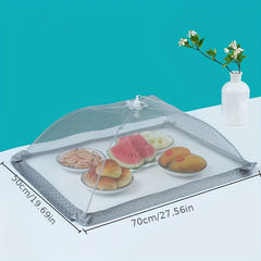 1pc Folding Food Cover Anti Flies for Picnic Outdoor Kitchen