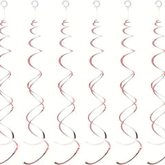 30pcs Foil Swirl Hanging Decoration Party Supplies