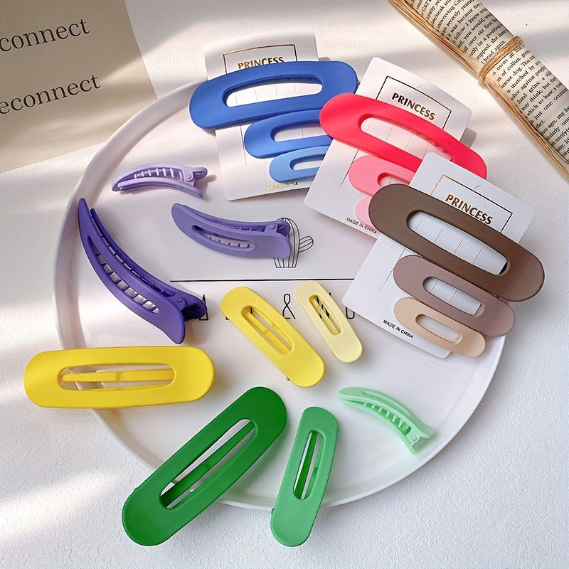 3pcs Duck Billed Hair Clip Set for Women Girls