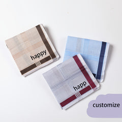 12 Pack Lightweight Summer Handkerchiefs Soft Absorbent Portable Wipes