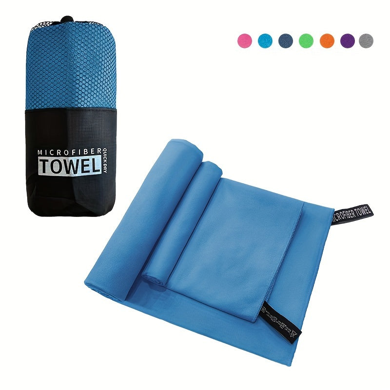 Large Microfiber Towel For Travel Sports Quick Dry Soft Lightweight Gym Towel