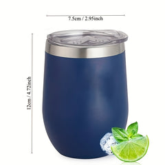 12oz Stainless Steel Vacuum Insulated Tumbler Leak Proof Water Bottle Coffee