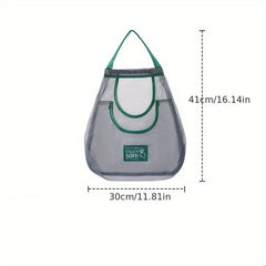 Hanging Mesh Bag for Kitchen Storage of Vegetables and Fruits