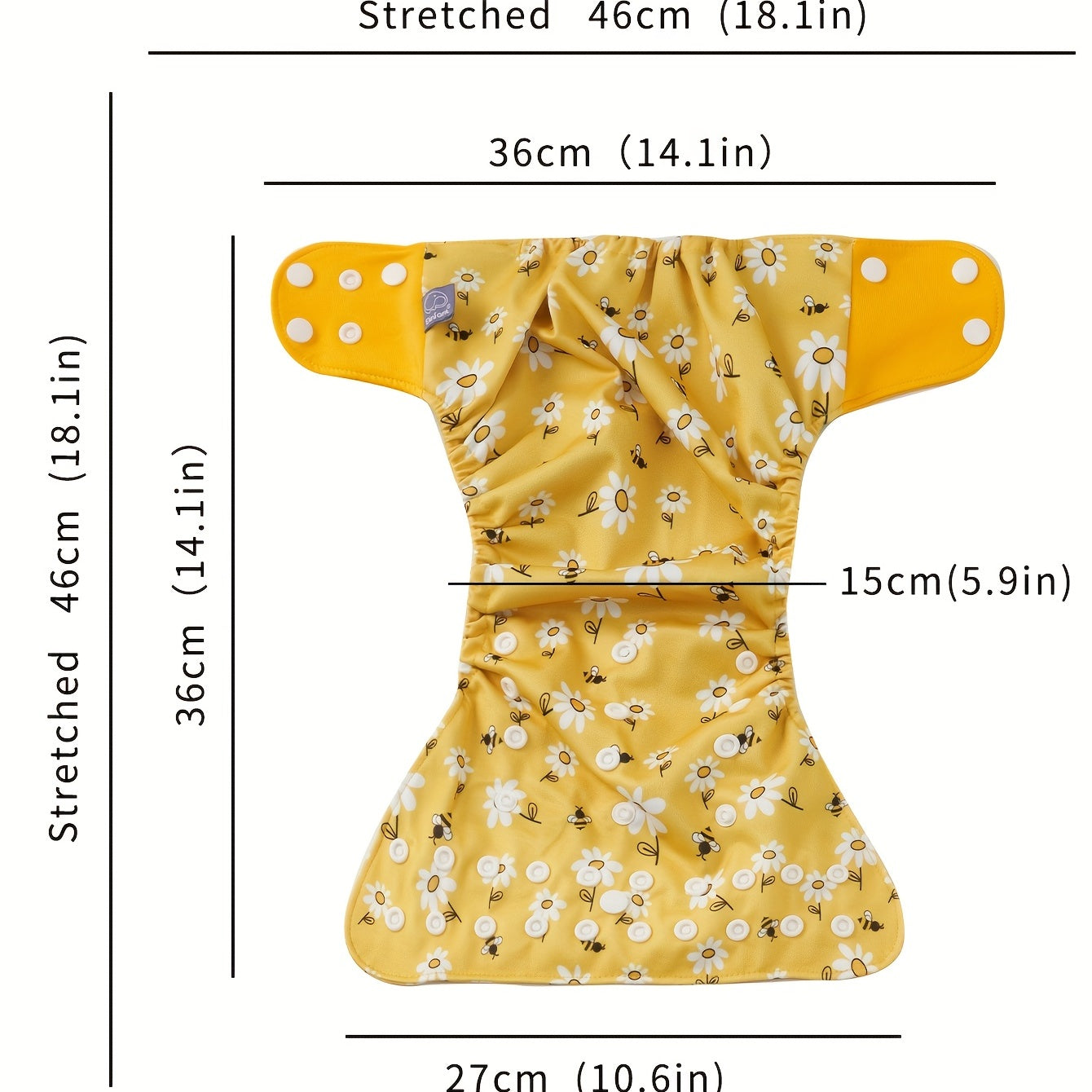 Elinfant Waterproof Washable Cloth Diapers