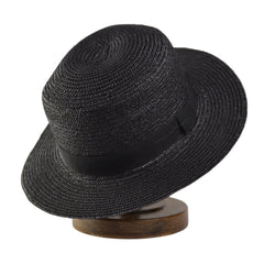 Handwoven Grass Jazz Cowboy Hat Seaside Vacation Sunshade Straw Hat