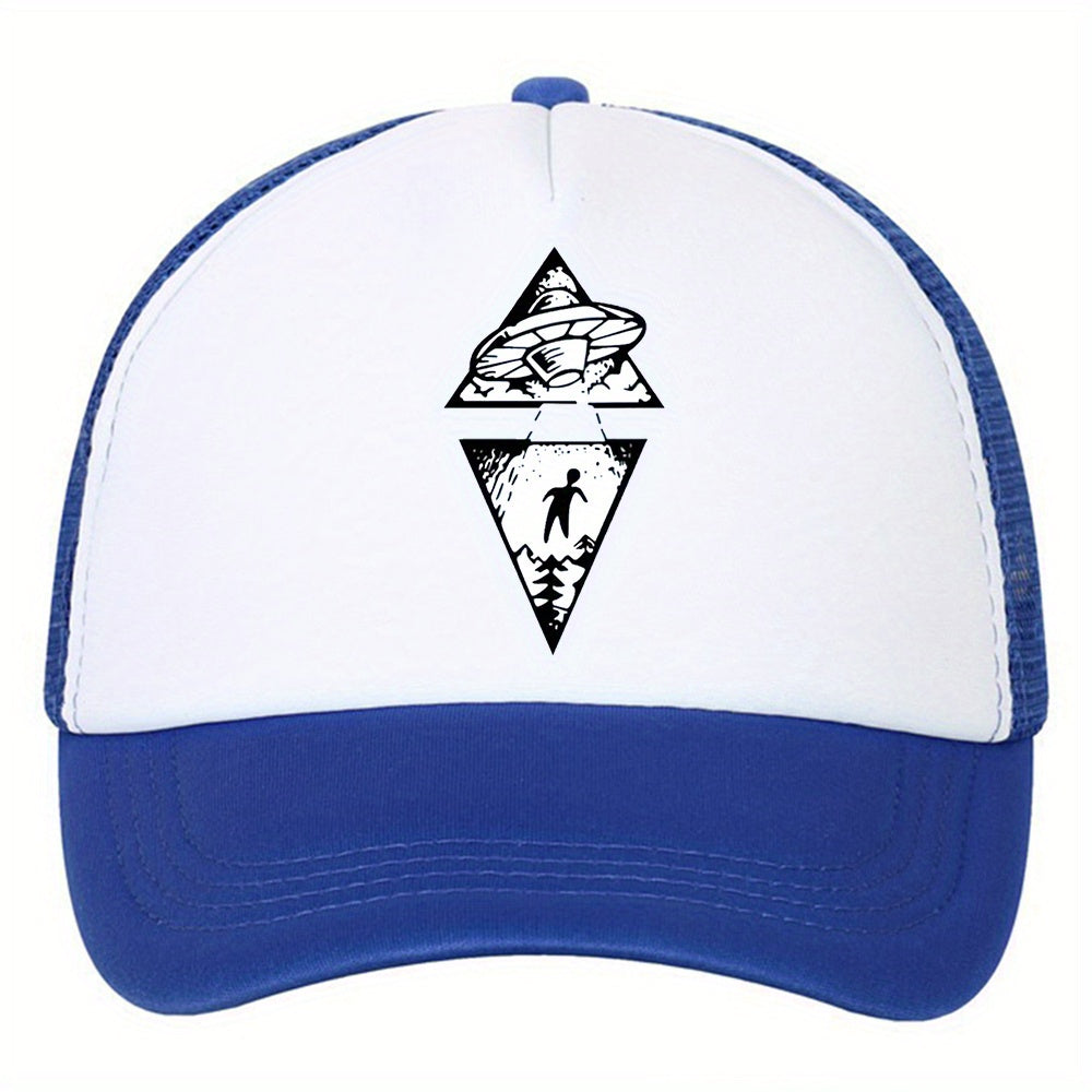 Unisex Adjustable Baseball Cap with Embroidery for Outdoor Sport