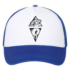Unisex Adjustable Baseball Cap with Embroidery for Outdoor Sport