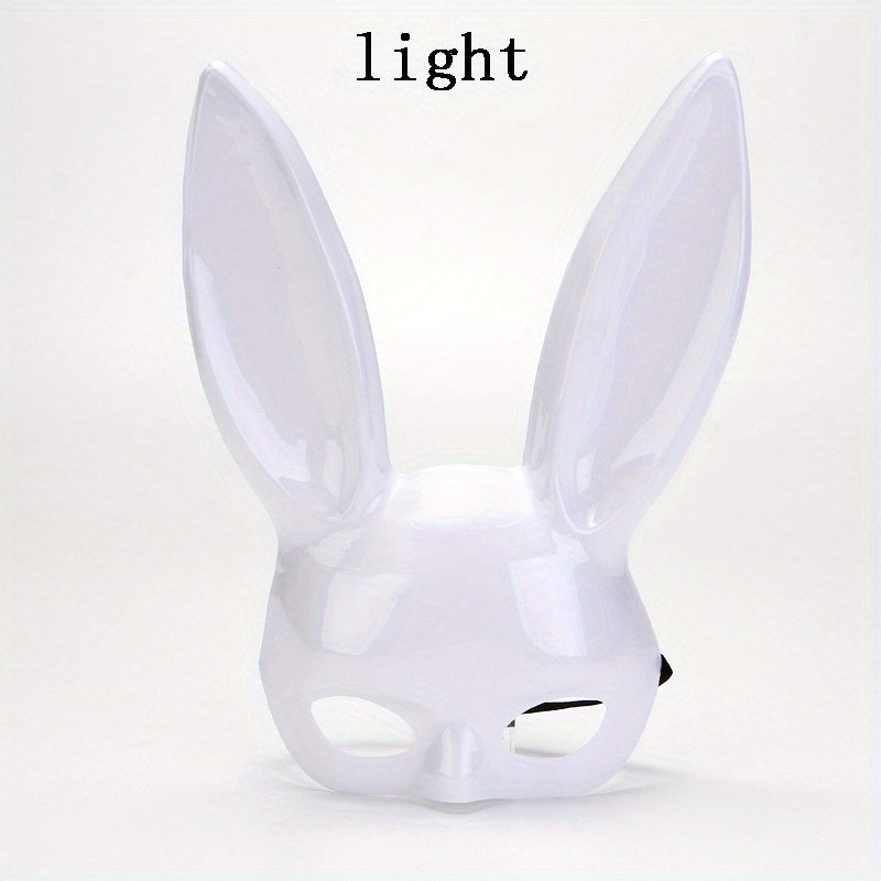Bunny Mask Bar Nightclub Halloween Makeup Headdress Party Rabbit Ear Mask