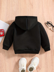 Boys Bear Graphic Hoodie Sweatshirt