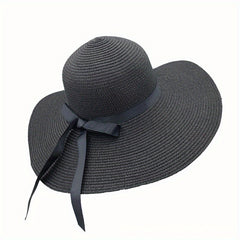 UPF 50 Straw Sun Hat for Women UV Protection