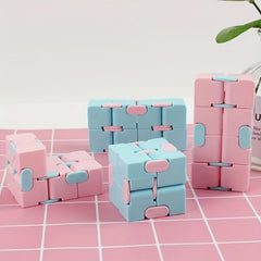 Infinity Cube Fidget Toy Puzzle Flip Cube Mini Square Hand Held Toy