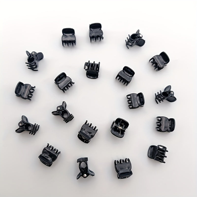 20pcs Small Grab Clip Plastic 1 inch